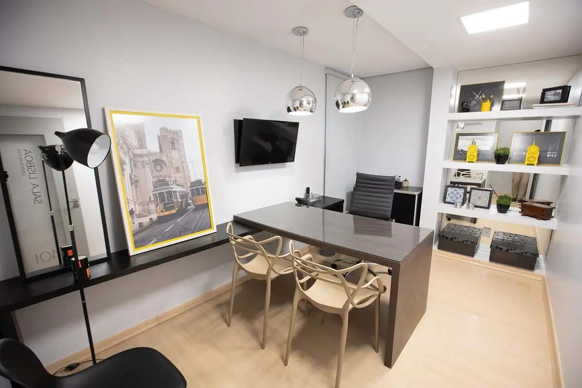 Sala exclusiva decorada – Prime Business Centers Goiânia